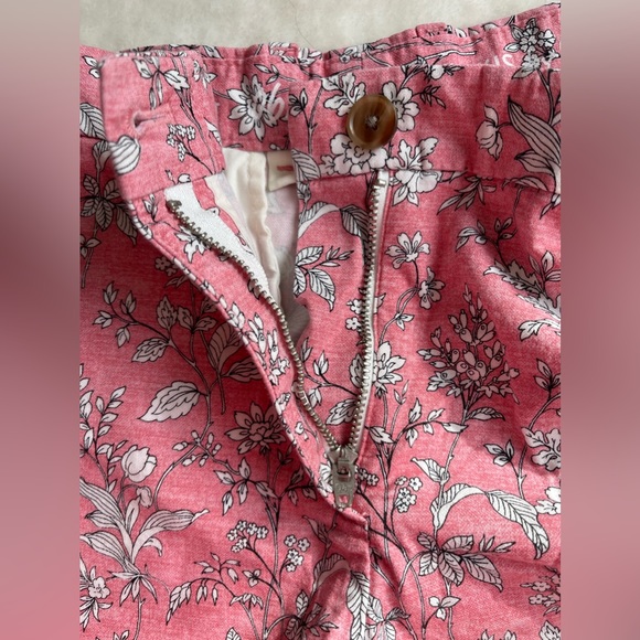 GAP Khakis by GAP Pink Floral Print Summer Short 06 R - Picture 5 of 14